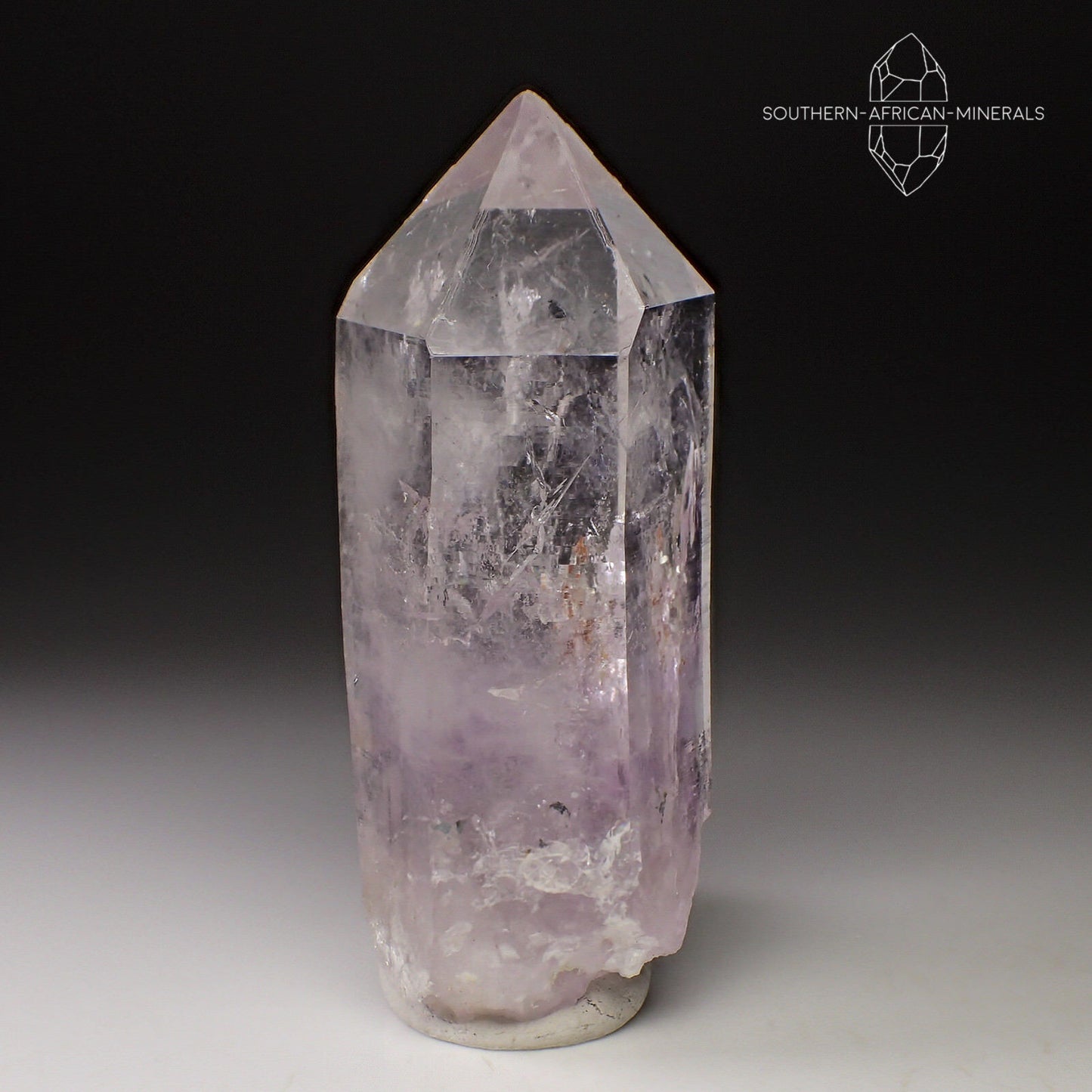 Brandberg Lustrous Light Amethyst Quartz Crystal, Goboboseb, Namibia