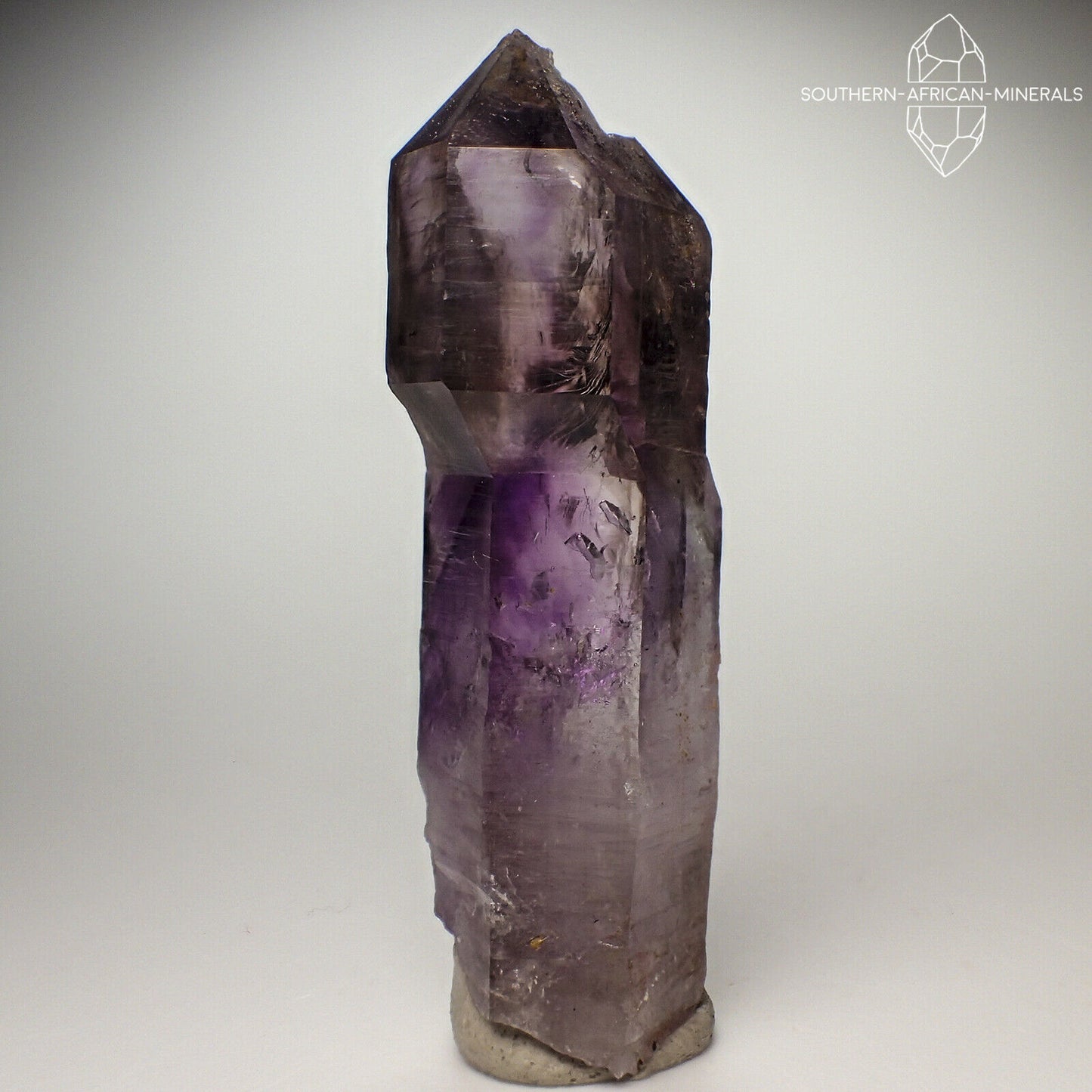 Brandberg Lustrous Amethyst Quartz Crystal Sceptre, Goboboseb, Namibia