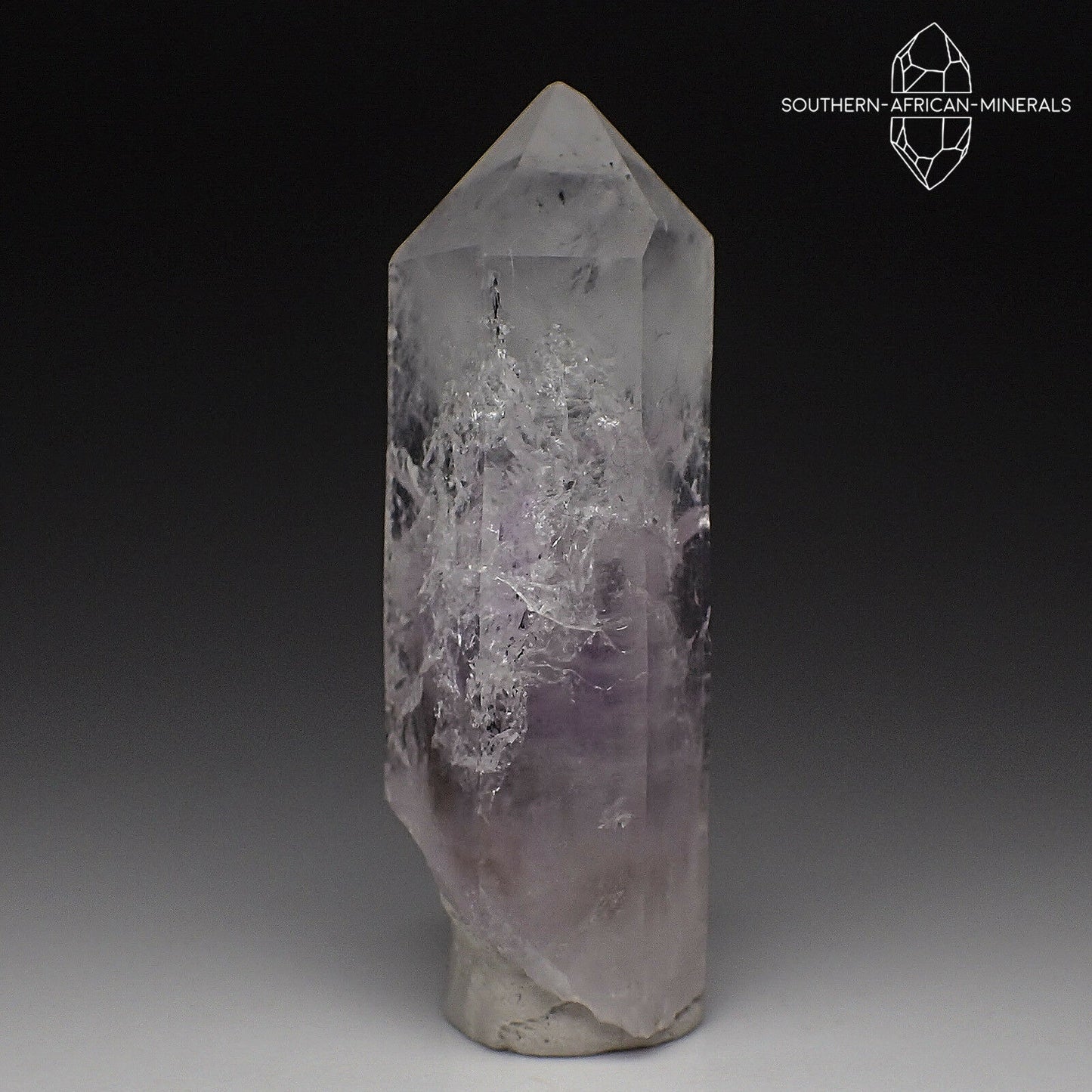 Brandberg Lustrous Amethyst Phantom Quartz Crystal, Goboboseb, Namibia